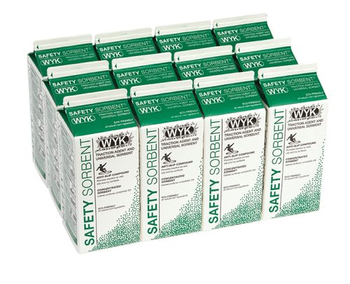 Anti-Slip Safety Sorbent case of 12, 2 qt cartons