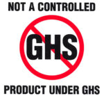 Not regulated under GHS